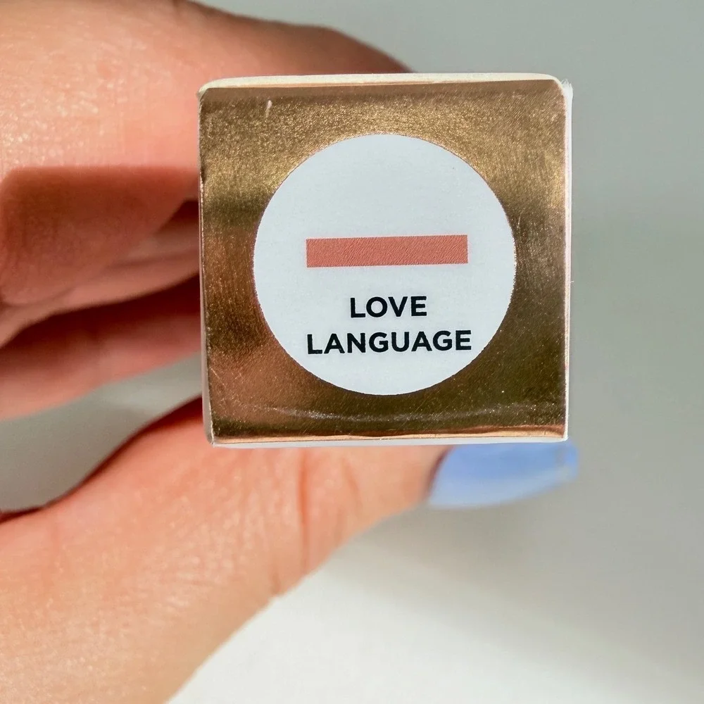 Iconic London Lip Balm Melting Touch Love Language Tinted Glossy Hydrating New